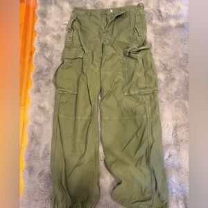 TNA Forest Green Cargo Pants